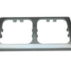 Opal afdekraam 2 voudig zilver