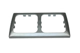 Opal afdekraam 2 voudig zilver - afbeelding 1