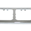 Opal afdekraam 2 voudig chroom