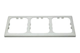 Opal afdekraam 3 voudig wit - afbeelding 1