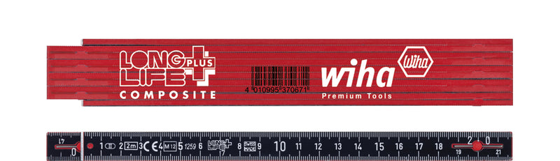 Wiha duimstok longlife® plus | composite | 2 meter - 37067