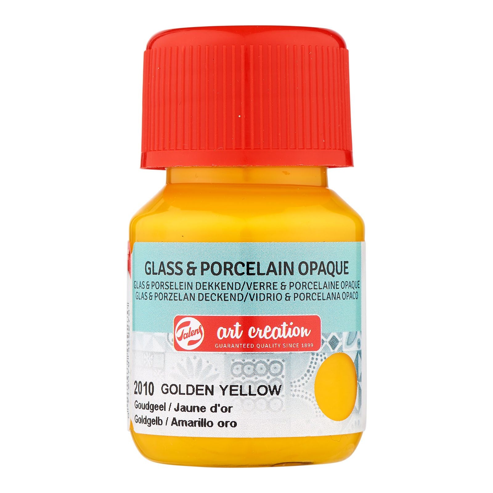 Talens art creation • glas porselein dekkend 30ml goudgeel