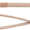 Trixie Hondenriem boho ruiten premium met neopreen karamel