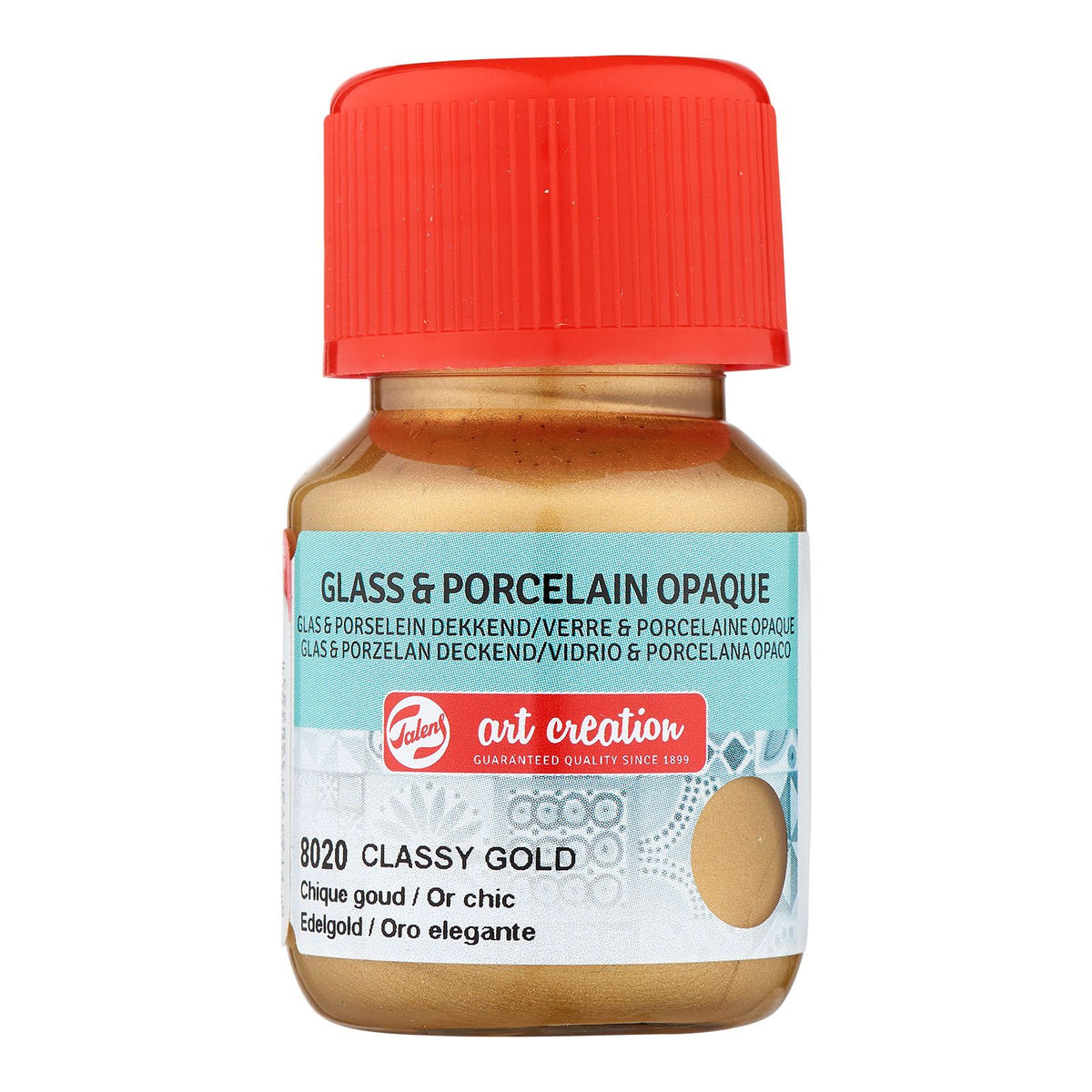Talens art creation • glas porselein dekkend 30ml chique goud