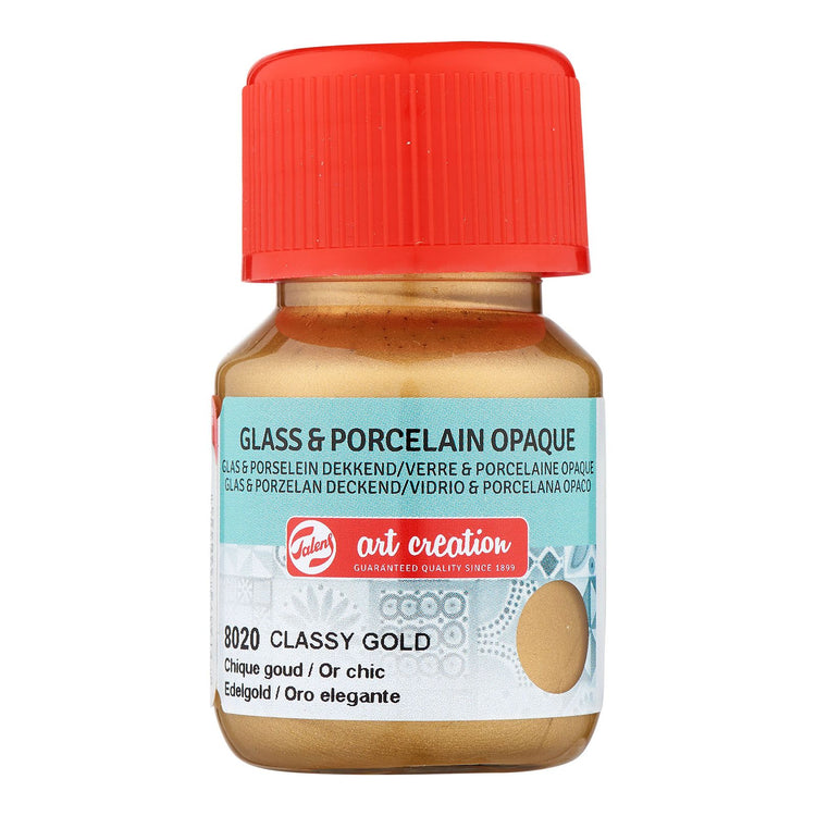 Talens art creation • glas porselein dekkend 30ml chique goud