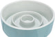 Trixie voerbak slowfeeding keramiek grijs blauw