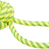Trixie aquatoy touw met bal drijvend polyester geel groen