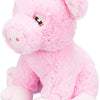 Trixie be eco varkentje edison pluche gerecycled roze