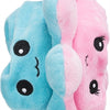 Trixie octopus omkeerbaar pluche grijs geel