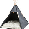 Trixie Schuilplaats tipi vilt antraciet