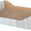 Trixie krabmand karton catnip turquoise