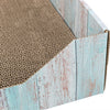 Trixie krabmand karton catnip turquoise