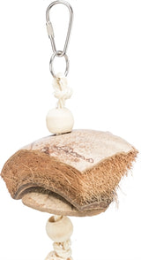 Trixie natuurspeelgoed kokosnoot rotan lavasteen naturel - afbeelding 3
