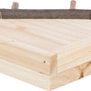 Trixie landingsplaats met zitstokken hout naturel