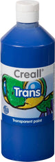 Creall raamverf trans blauw 500ml | 1 fles