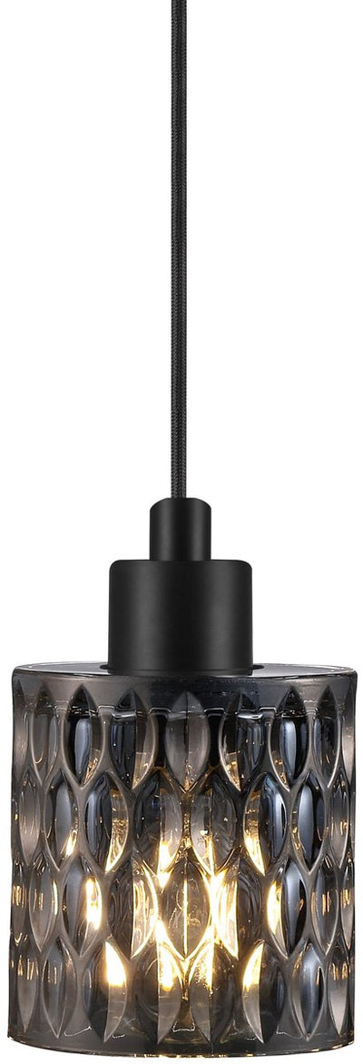 Nordlux hollywood-hanglamp-e27-smoke glas