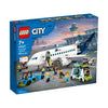 Lego city passagiersvliegtuig vliegtuig speelgoed set - 60367