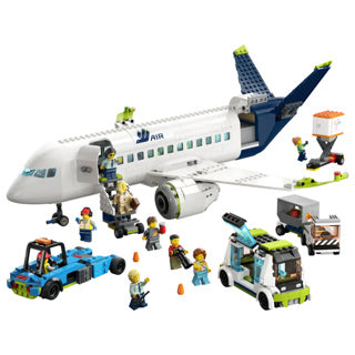 Lego city passagiersvliegtuig vliegtuig speelgoed set - 60367