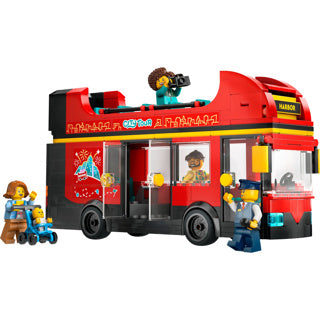 Lego city toeristische rode dubbeldekker - 60407