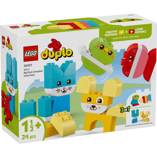 Lego duplo 10477 3-in-1 mijn eerste creatieve huisdieren