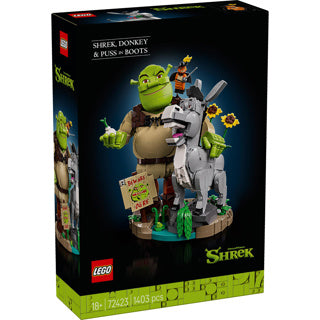 Lego ® shrek: shrek, ezel en de gelaarsde kat - 72423
