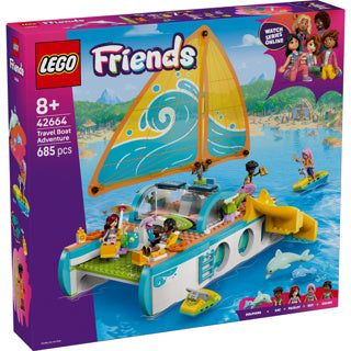 Lego friends avontuurlijke bootreis boot speelgoed voor kinderen - 42664