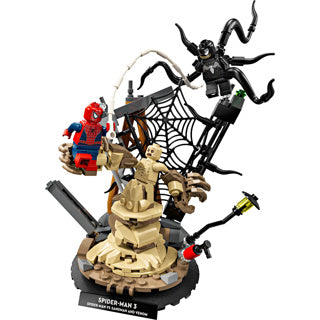Lego marvel - ultieme strijd: spider-man vs. sandman constructiespeelgoed (76334)