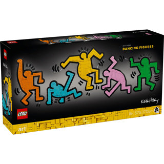 Lego ® art keith haring dansende figuren - 31216