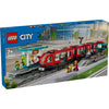 Lego city stadstram en station - 60423