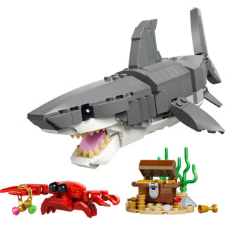 Lego woeste haai met schatkist constructiespeelgoed (31381)