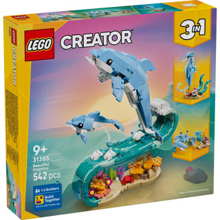Lego creator 31385 zeedieren: prachtige dolfijnen