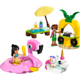 Lego friends 42658 zwembadfeestje met flamingo en eenhoorn - afbeelding 2
