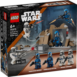 Lego star wars - hinderlaag op mandalore battle pack constructiespeelgoed (75373)