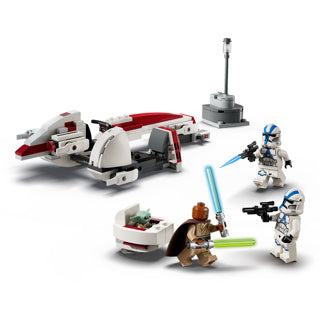 Lego star wars - barc speeder ontsnapping constructiespeelgoed (75378)