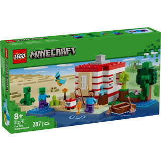 Lego ® minecraft® het tnt junglehuis, videogameset - 21275
