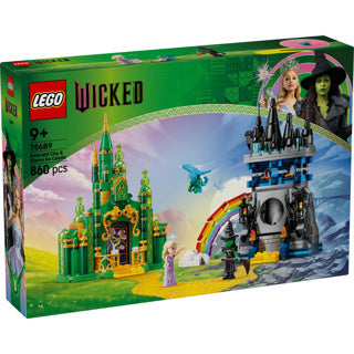 Lego wicked - emerald city en kiamo ko kasteel constructiespeelgoed (75689)