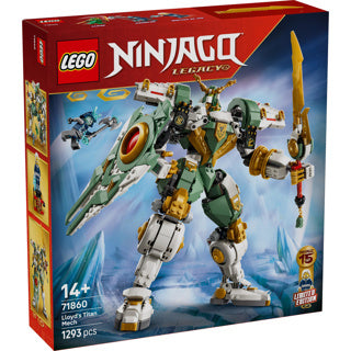 Lego ® ninjago® 15-jarig jubileum: lloyds reusachtige mecha speelgoed 71860