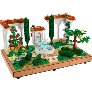 Lego icons tuin met fontein - 10359