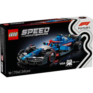 Lego speed champions visa cash app rb vcarb 01 f1 racewagen set - 77246