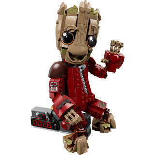 Lego marvel super heroes - groot in ravager jumpsuit constructiespeelgoed (76341)