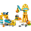 Lego duplo town 10476 3in1 bouwplaats en voertuigen