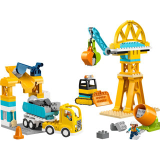 Lego duplo 10476 3-in-1 bouwplaats en voertuigen