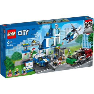 Lego city - politiebureau constructiespeelgoed (60316)