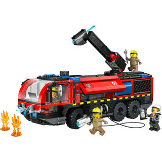 Lego city 60499 luchthaven brandweertruck