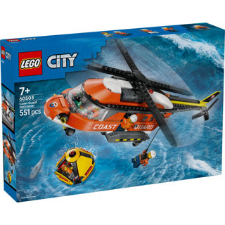 Lego city 60503 kustwacht helikopter