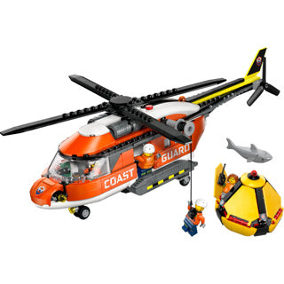 Lego city 60503 kustwacht helikopter