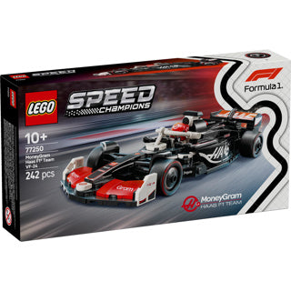 Lego speed champions moneygram haas f1 team vf-24 racewagen set - 77250