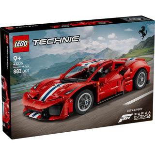 Lego technic ferrari 488 pista auto speelgoed voor kinderen en decoratie 42235