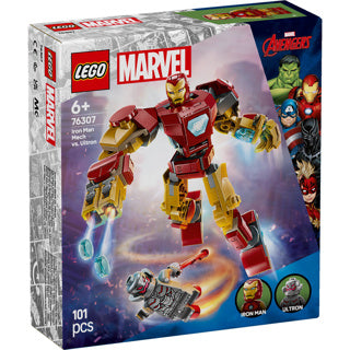 Lego marvel super heroes - iron man mecha vs. ultron constructiespeelgoed (76307)