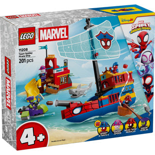 Lego marvel 11208 team spidey piratenschip